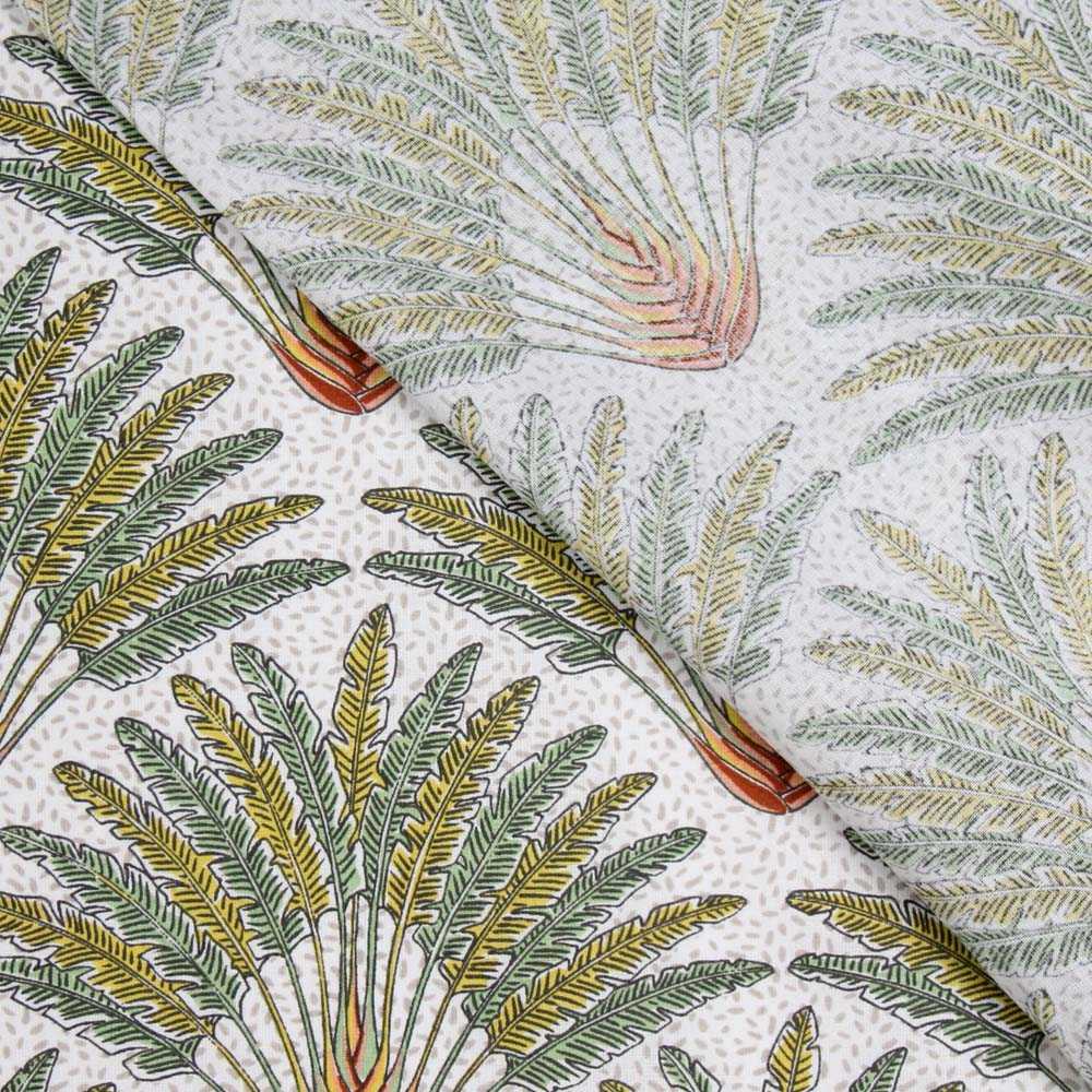 Popeline Coton Madagascar Blanc - Ribes y Casals