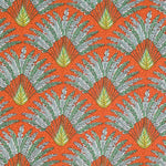 Popeline Coton Madagascar Orange - Ribes y Casals