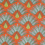 Popeline Coton Madagascar Orange - Ribes y Casals