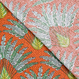 Popeline Coton Madagascar Orange - Ribes y Casals