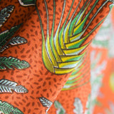 Popeline Coton Madagascar Orange - Ribes y Casals