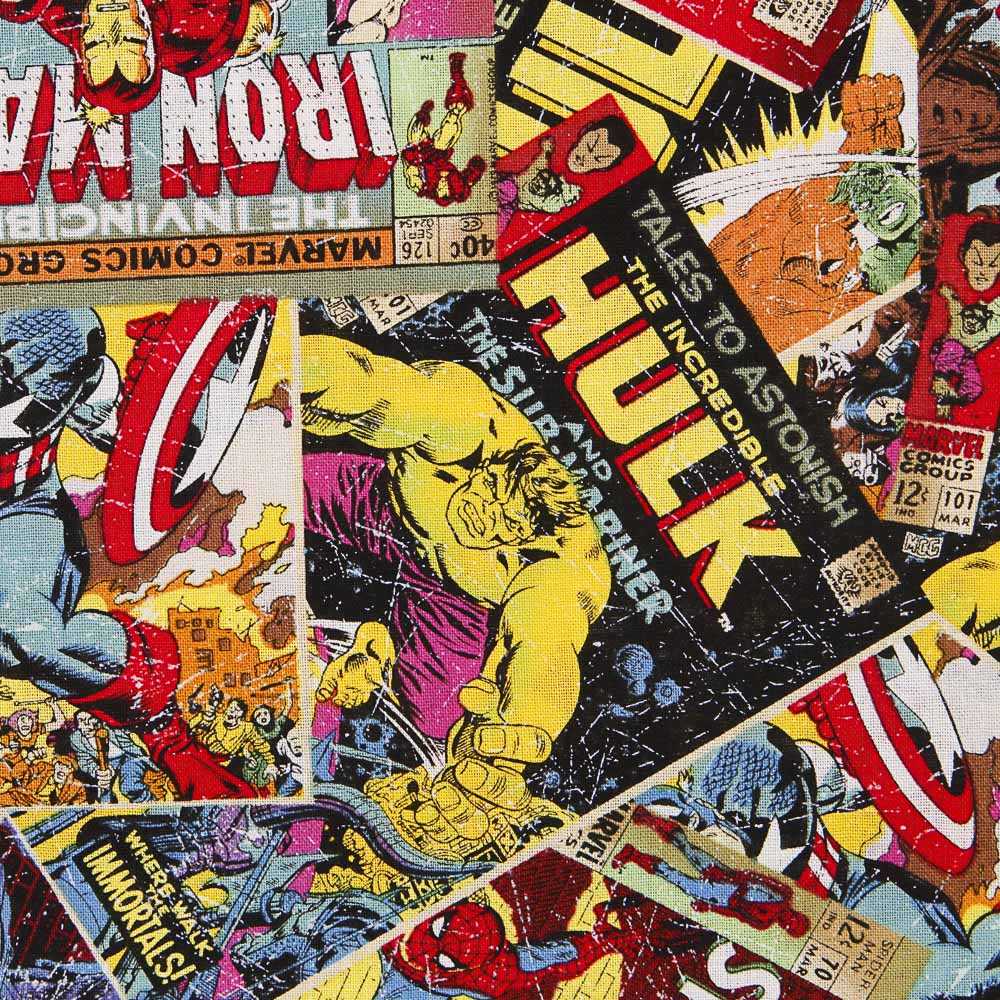 Popeline Coton Bandes Dessinées MARVEL - Ribes y Casals