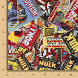 Popeline Coton Bandes Dessinées MARVEL - Ribes y Casals