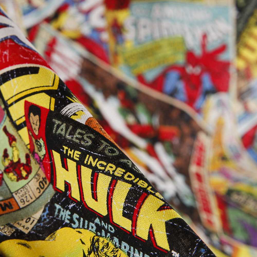 Popeline Coton Bandes Dessinées MARVEL - Ribes y Casals