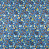 Popeline Coton Bleu Mexicain - Ribes y Casals