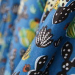 Popeline Coton Bleu Mexicain - Ribes y Casals