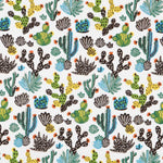 Popeline Coton Mexique Blanc - Ribes y Casals