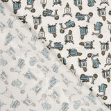 Popeline Coton Scooter - Ribes y Casals