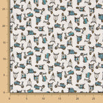 Popeline Coton Scooter - Ribes y Casals