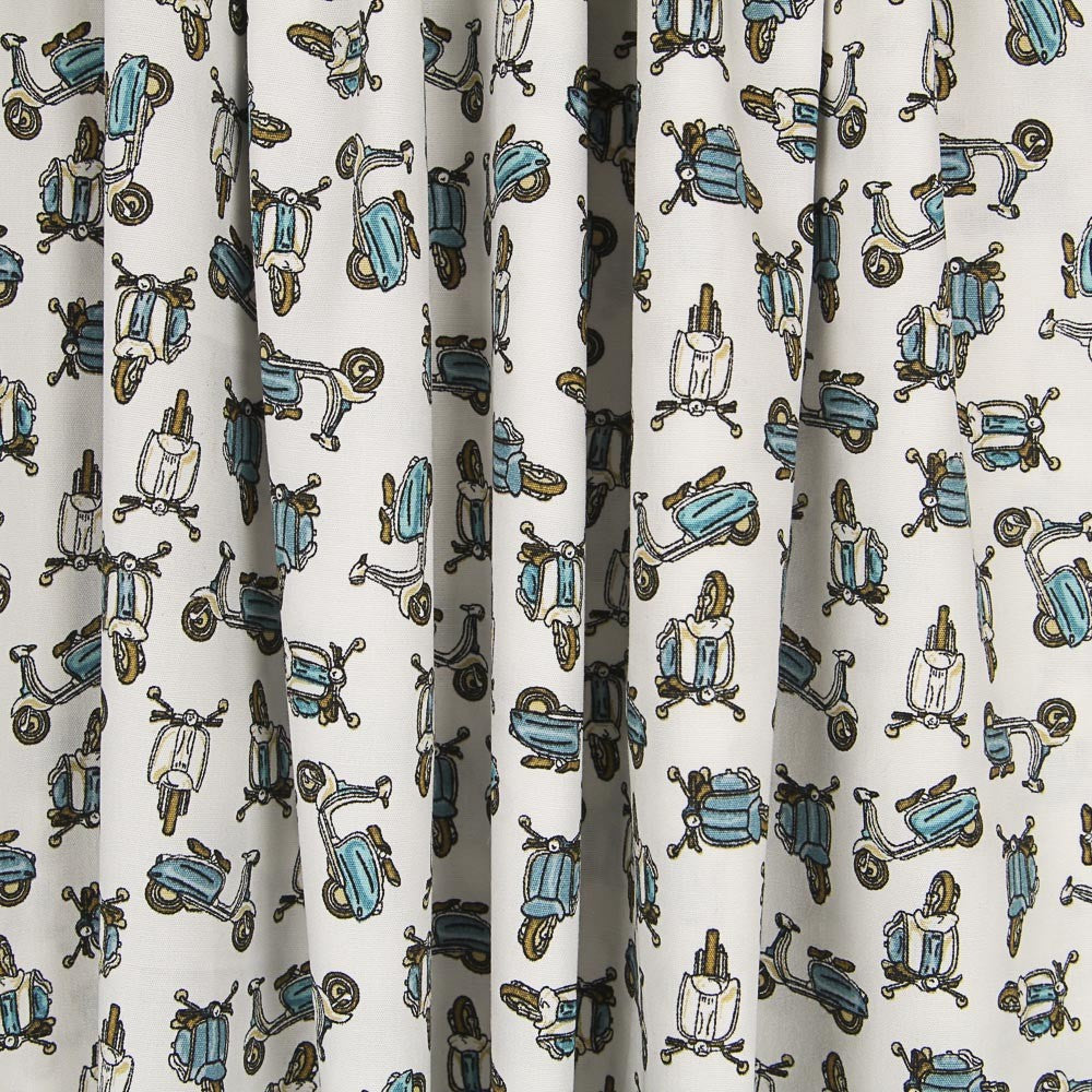 Popeline Coton Scooter - Ribes y Casals