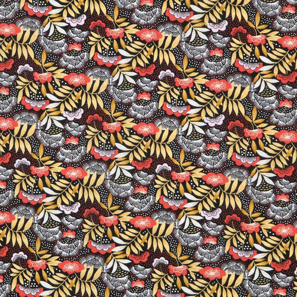 Popeline Coton Nagoya Rouge - Ribes y Casals