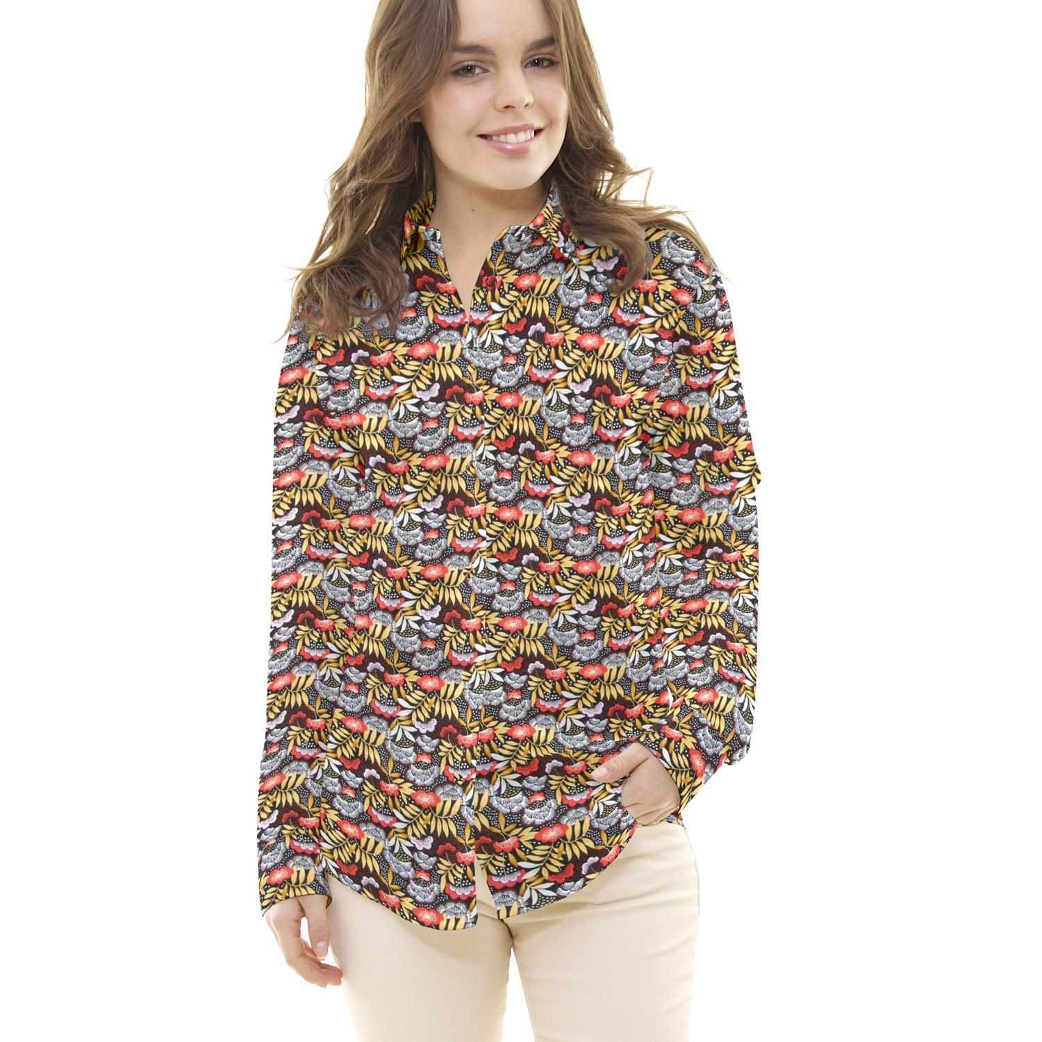 Popeline Coton Nagoya Rouge - Ribes y Casals