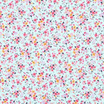 Popeline Coton Bio Crétonne Bleu - Ribes y Casals