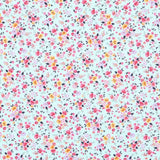 Popeline Coton Bio Crétonne Bleu - Ribes y Casals