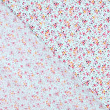 Popeline Coton Bio Crétonne Bleu - Ribes y Casals