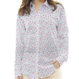 Popeline Coton Bio Crétonne Bleu - Ribes y Casals