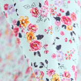 Popeline Coton Bio Crétonne Bleu - Ribes y Casals