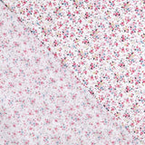 Popeline Coton Bio Crétonne Rose - Ribes y Casals