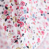 Popeline Coton Bio Crétonne Rose - Ribes y Casals