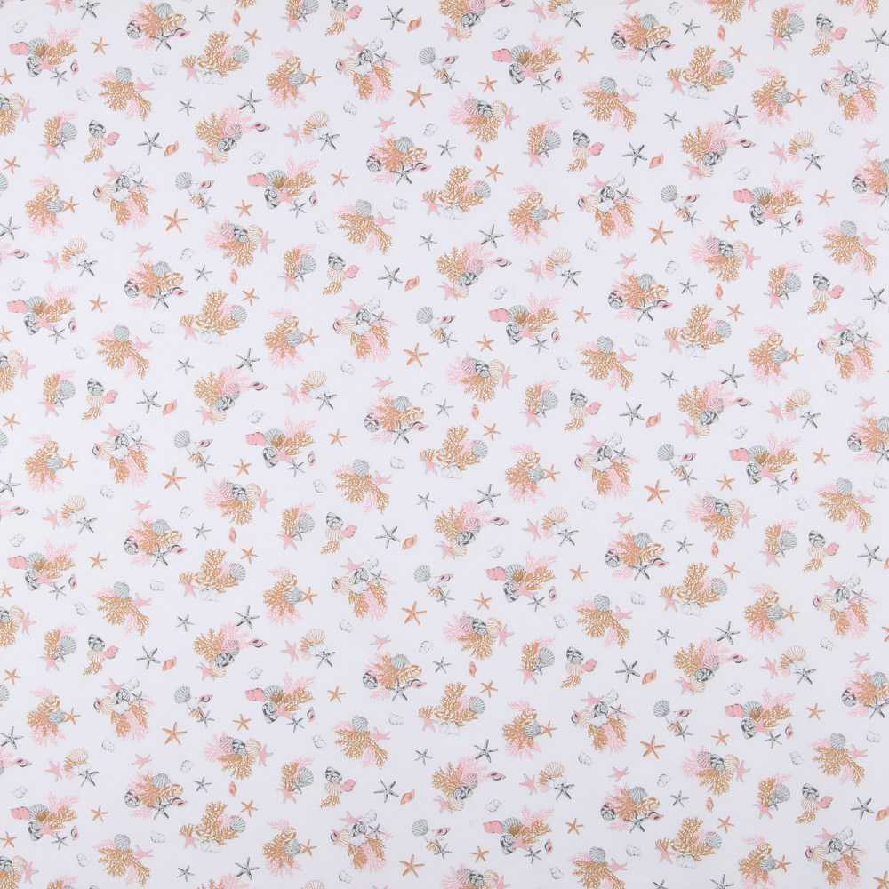 Popeline Coton Biologique Océan - Ribes y Casals