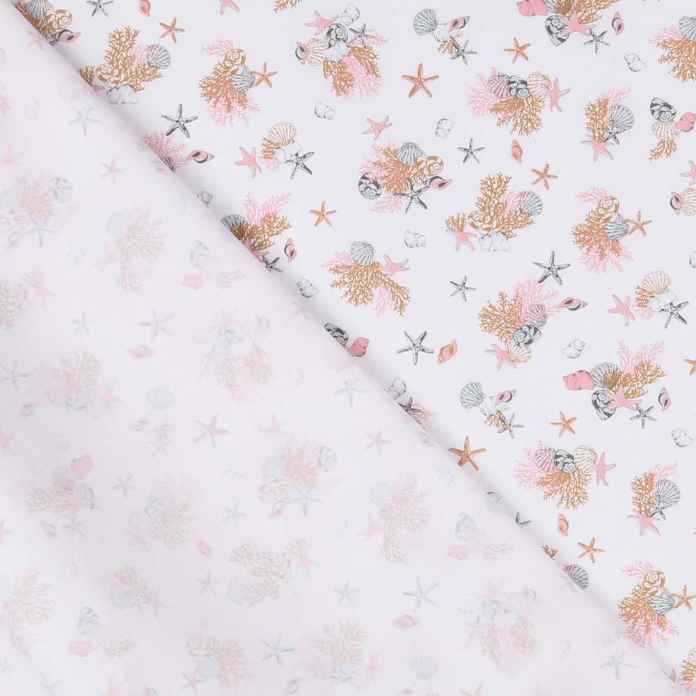 Popeline Coton Biologique Océan - Ribes y Casals