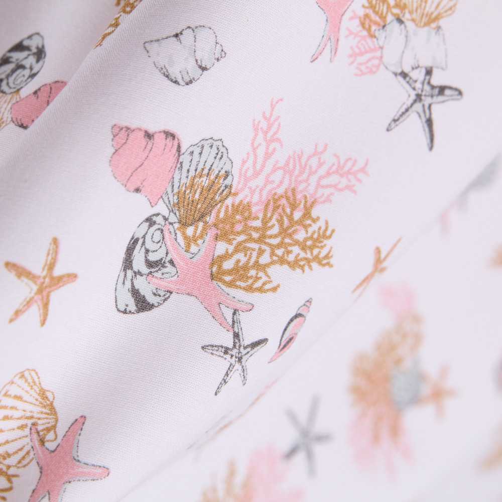 Popeline Coton Biologique Océan - Ribes y Casals