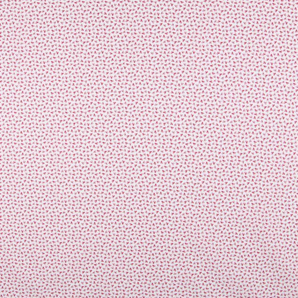 Popeline Coton Bio Pétales Rose - Ribes y Casals