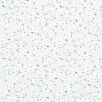 Popeline Coton Bio Mer Bleu - Ribes y Casals