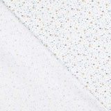 Popeline Coton Bio Mer Bleu - Ribes y Casals