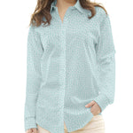 Popeline Coton Organic Stars Vert - Ribes y Casals