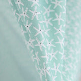 Popeline Coton Organic Stars Vert - Ribes y Casals