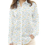 Popeline Coton Bio Zoo Blue - Ribes y Casals