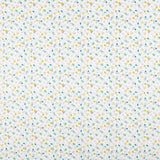 Popeline Coton Bio Zoo Blue - Ribes y Casals