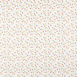 Popeline Coton Bio Rouge Zoo - Ribes y Casals