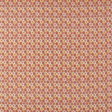 Popeline Coton Plumes Orange - Ribes y Casals