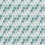 Popeline Coton Plumes Vertes - Ribes y Casals