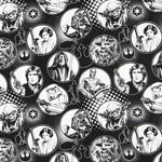 Popeline Coton Star Wars Noir - Ribes y Casals
