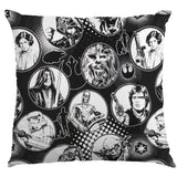 Popeline Coton Star Wars Noir - Ribes y Casals