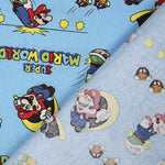 Popeline Coton Super Mario - Ribes y Casals