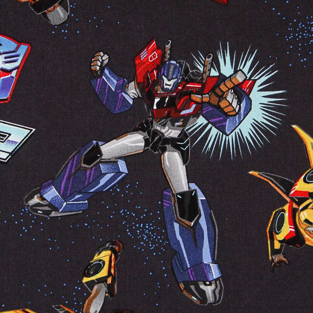 Popeline Coton TRANSFORMERS - Ribes y Casals