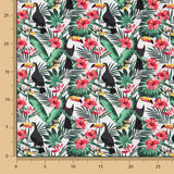 Popeline Coton Toucans - Ribes y Casals