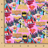 Popeline Cotton Wonder Women - Ribes y Casals