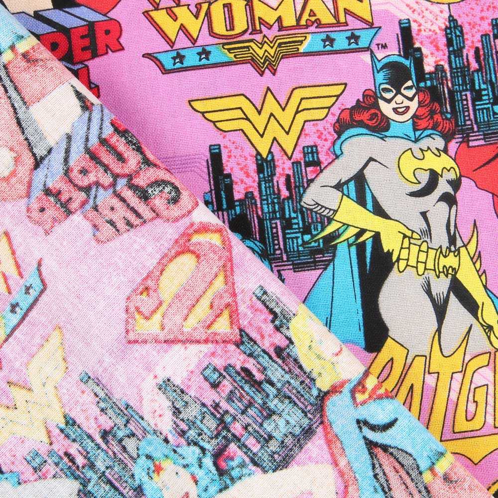 Popeline Cotton Wonder Women - Ribes y Casals