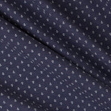 Popeline Denim Ancres Bleu - Ribes y Casals
