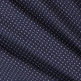 Popeline Denim Etoiles Bleu - Ribes y Casals