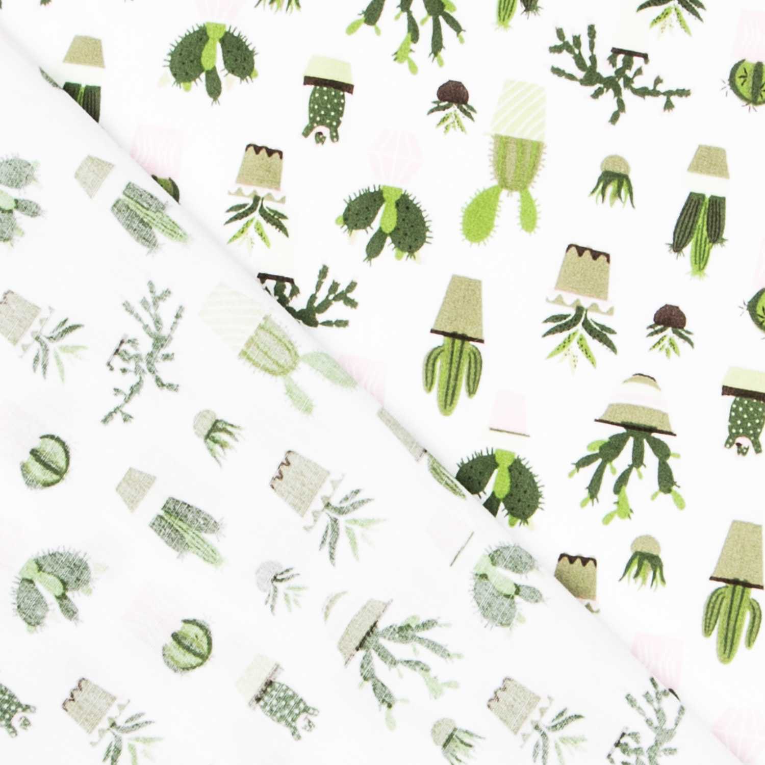 Popelin Stamping Cactus - Ribes y Casals