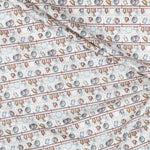 Popeline Imprimée Cuisine Beige - Ribes y Casals
