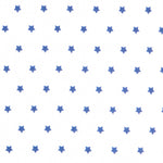 Popeline Étoiles Bleu Soutenu 1cm - Ribes y Casals