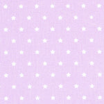 Popeline Lila Étoiles 1cm - Ribes y Casals