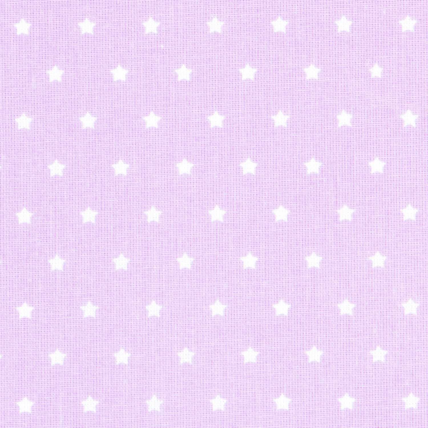 Popeline Lila Étoiles 1cm - Ribes y Casals